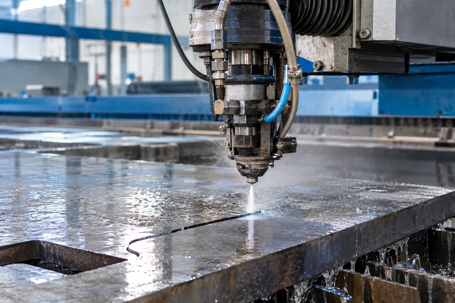 Can Waterjet Cutting Cut Thick Steel Without Heat Distortion?